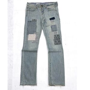 Gap 1969 RARE Japanese Collab Patch Work Jeans 28